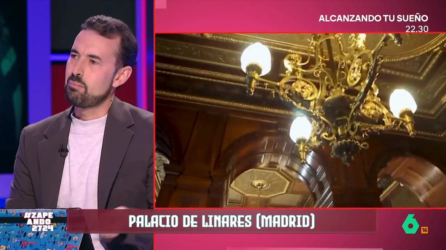 Álvaro Martín desvela la oscura leyenda que rodea al palacio de Linares de Madrid El periodista cuenta que varias personas le han contado sus experiencias paranormales en el edificio que, actualmente, acoge la Casa de América.