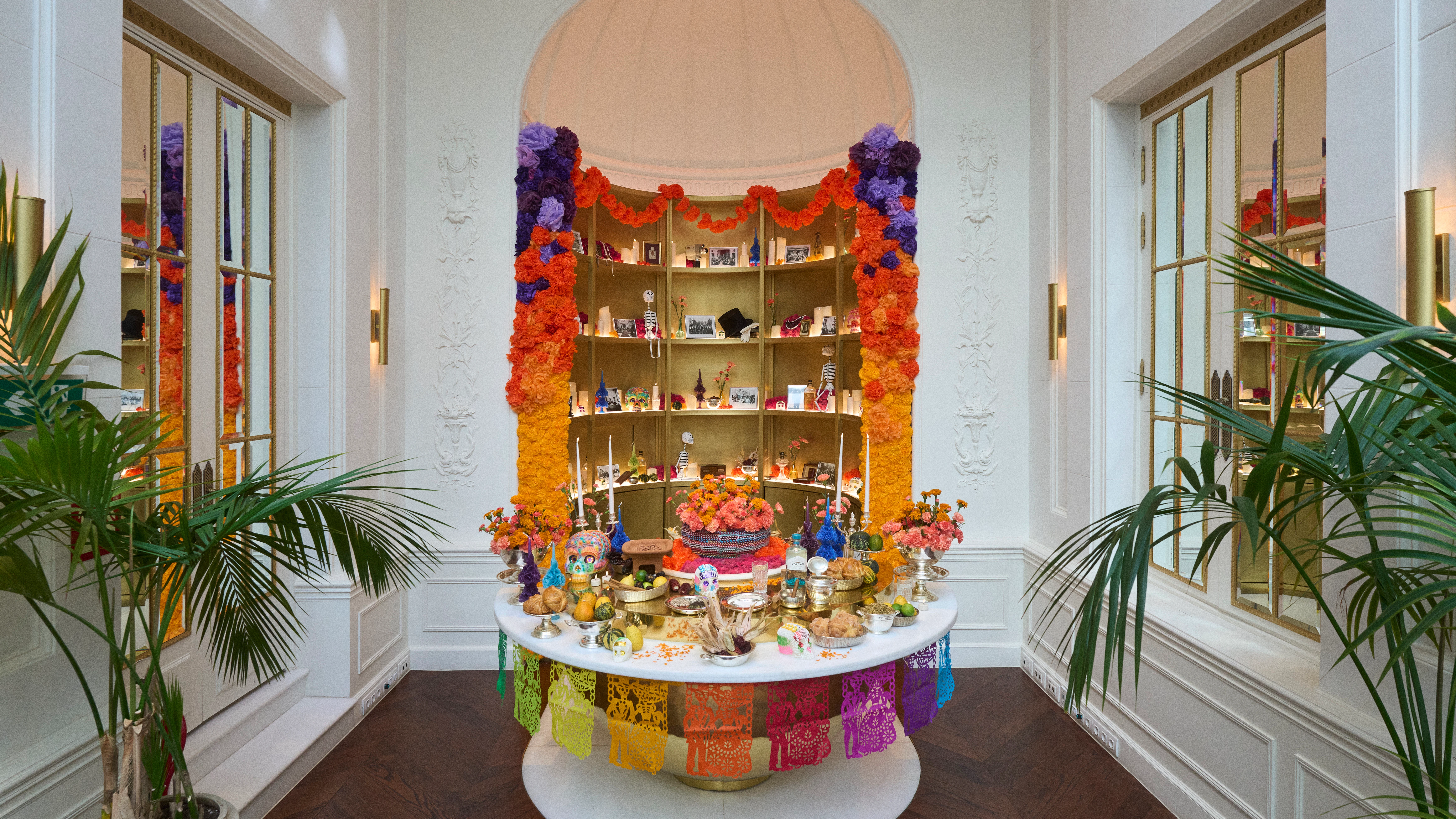 Altar de Muertos del Hotel Mandarin Oriental Ritz 2024