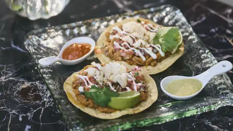 Tacos al Pastor del Hotel Mandarin Oriental Ritz de Madrid Tacos al Pastor del Hotel Mandarin Oriental Ritz de Madrid