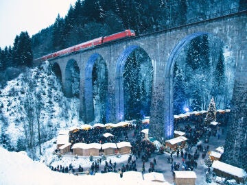 Mercadillo de Navidad en la Quebrada de Ravenna, Alemania