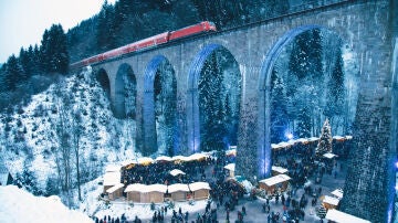 Mercadillo de Navidad en la Quebrada de Ravenna, Alemania