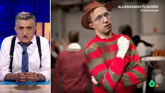 Wyoming 'compara' a Errejón con Freddy Krueger: "Está más quemado y no necesita cuchillas para hacer daño con sus manitas" "Parece que en Sumar y Más Madrid se han adelantado a celebrar Halloween con Errejón haciendo de Freddy Krueger", comenta Wyoming en este vídeo donde reflexiona sobre la crisis en la izquierda más allá del PSOE.