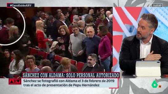 Basteiro, sobre la foto entre S&aacute;nchez y Aldama: "La coincidencia no es causalidad, en periodismo hay que actuar con algo m&aacute;s"