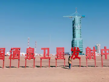 preparación del lanzamiento de la misión tripulada Shenzhou-19 preparación del lanzamiento de la misión tripulada Shenzhou-19