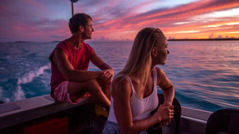 Atardecer en Aitutaki