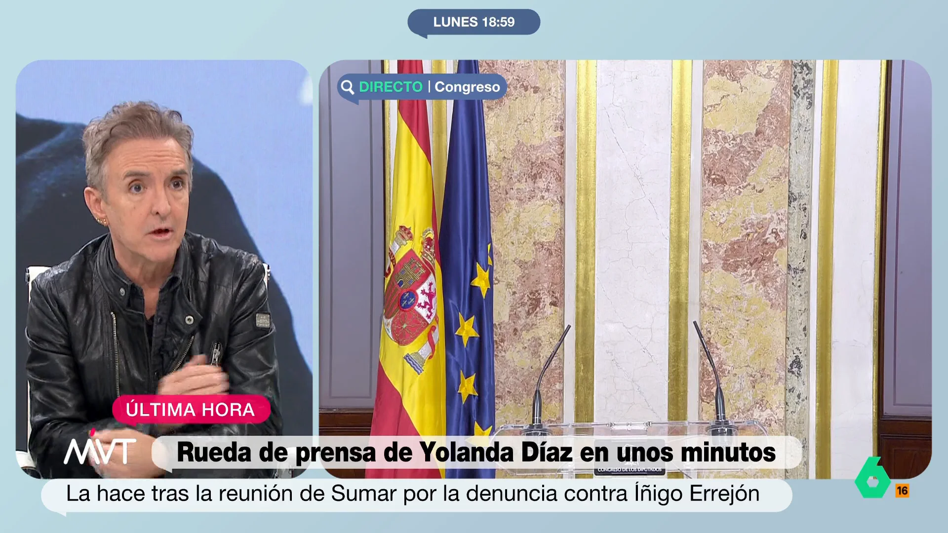 El artista afirma que quizá deberían plantearse que todas las fuerzas de izquierdas podrían unirse entorno a Izquierda Unida para tener eso que llaman "una izquierda a la izquierda del PSOE".