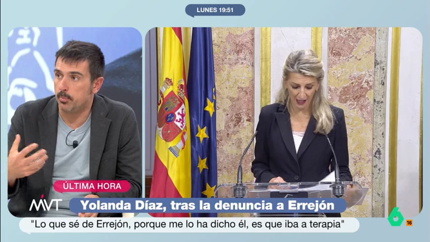 Ramón Espinar: "Tengo la impresión de que el episodio de acoso en Castellón se echó por tierra" Ramón Espinar: "Tengo la impresión de que el episodio de acoso en Castellón se echó por tierra"