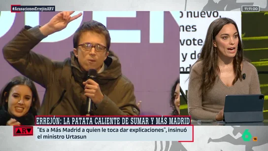Marta García Aller, tras la denuncia a Errejón por agresión sexual: "Esto no deslegitima la causa feminista, sino a quienes la abanderaban" Marta García Aller, tras la denuncia a Errejón por agresión sexual: "Esto no deslegitima la causa feminista, sino a quienes la abanderaban"