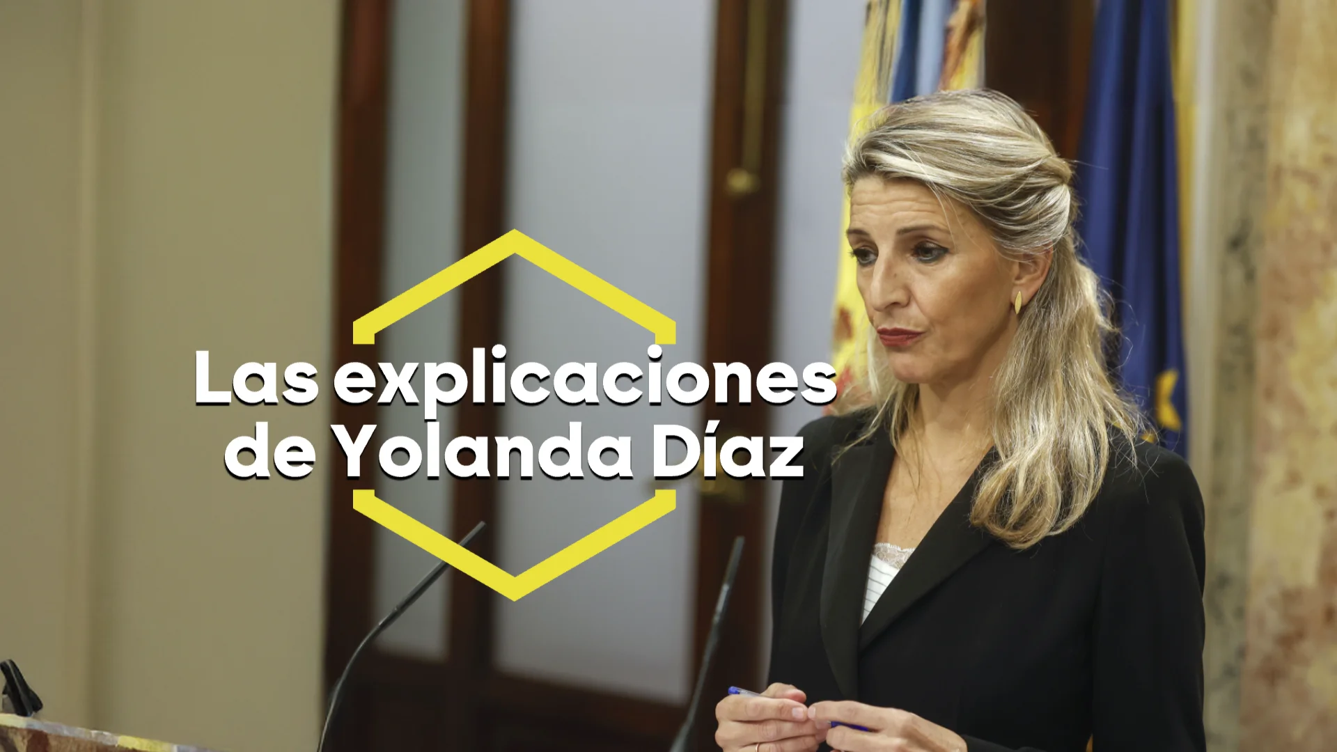 Yolanda Díaz da explicaciones sobre el escándalo de Errejón en el Congreso de los Diputados