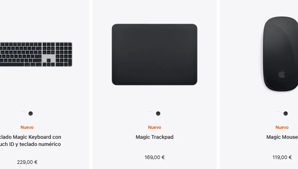Los nuevos accesorios Los nuevos accesorios