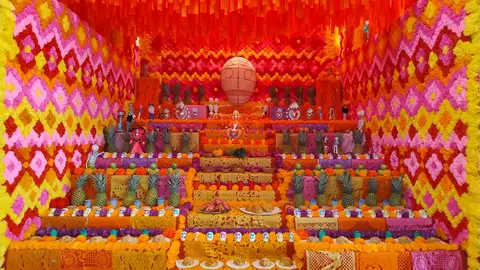 Altar de Muertos de Matadero en Madrid 2024 Altar de Muertos de Matadero en Madrid 2024