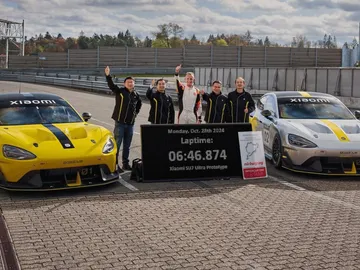 Xiaomi SU7 Ultra prototipo Nürburgring Xiaomi SU7 Ultra prototipo Nürburgring