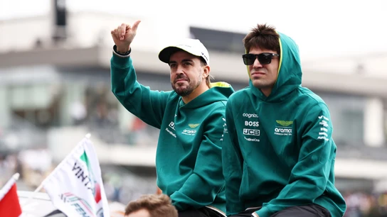 Fernando Alonso y Lance Stroll Fernando Alonso y Lance Stroll
