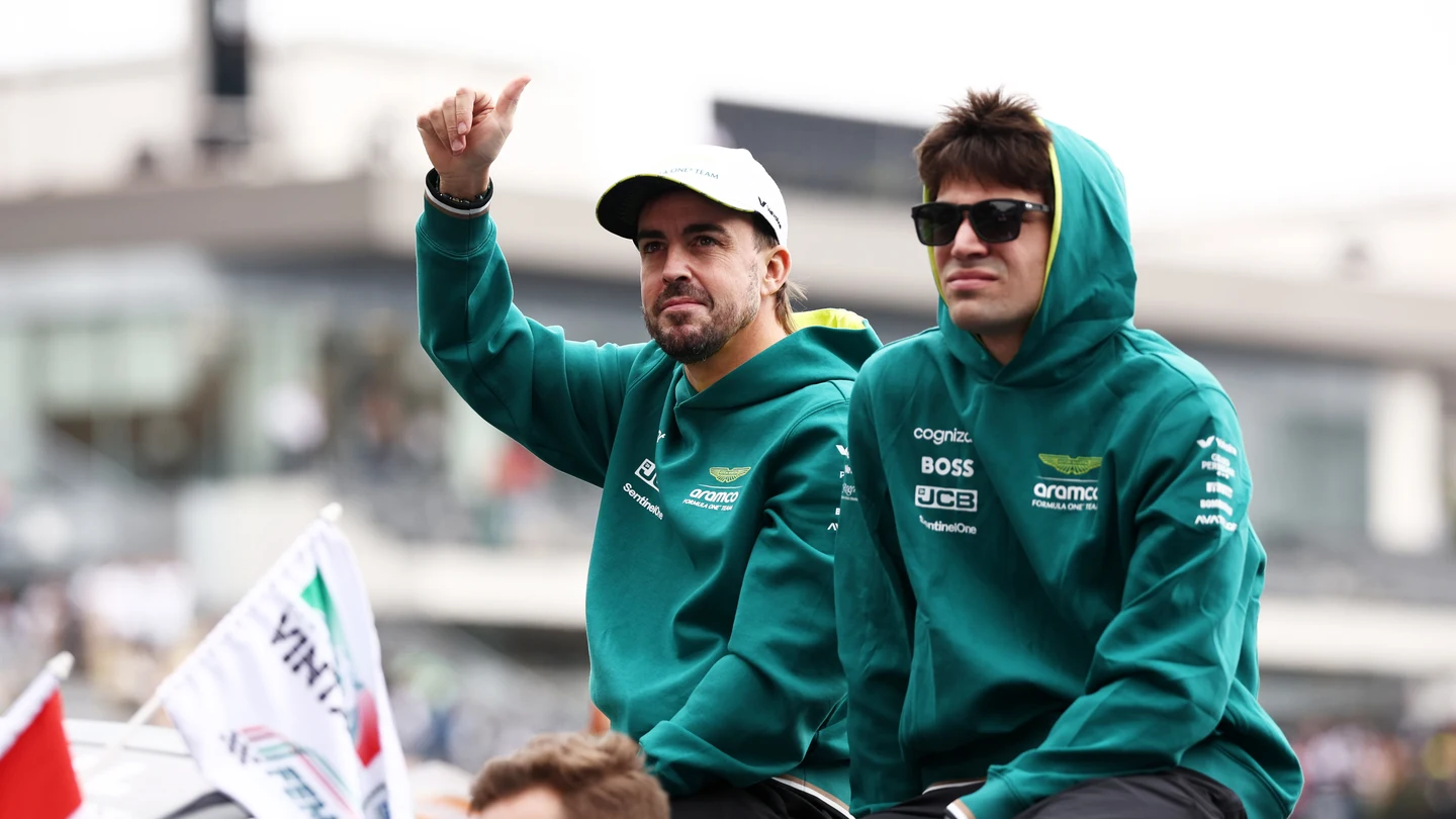 Fernando Alonso y Lance Stroll Fernando Alonso y Lance Stroll