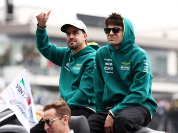 Fernando Alonso y Lance Stroll Fernando Alonso y Lance Stroll