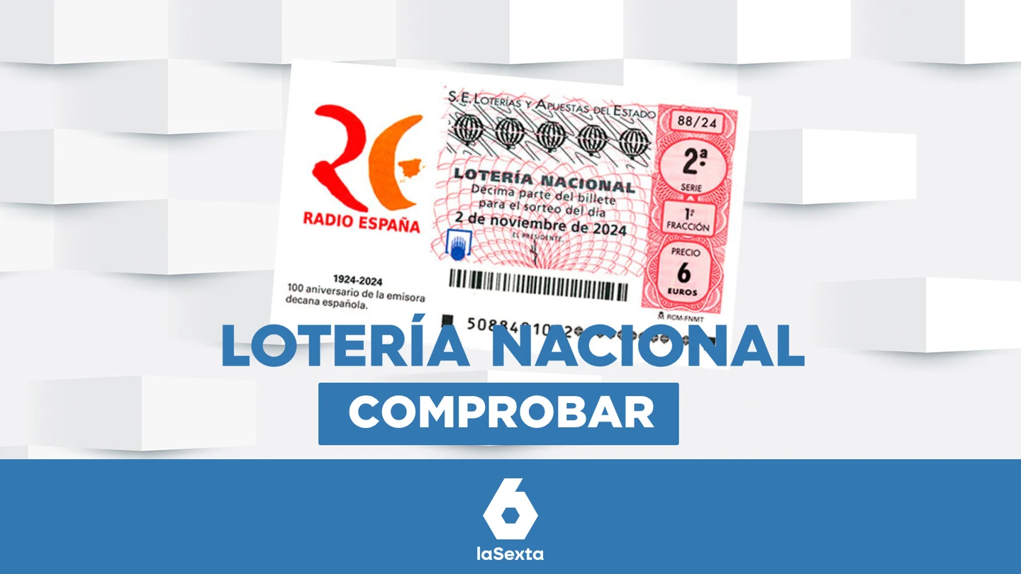Lotería Nacional | Comprobar el resultado del sorteo de hoy, sábado 2 de noviembre de 2024 Lotería Nacional | Comprobar el resultado del sorteo de hoy, sábado 2 de noviembre de 2024