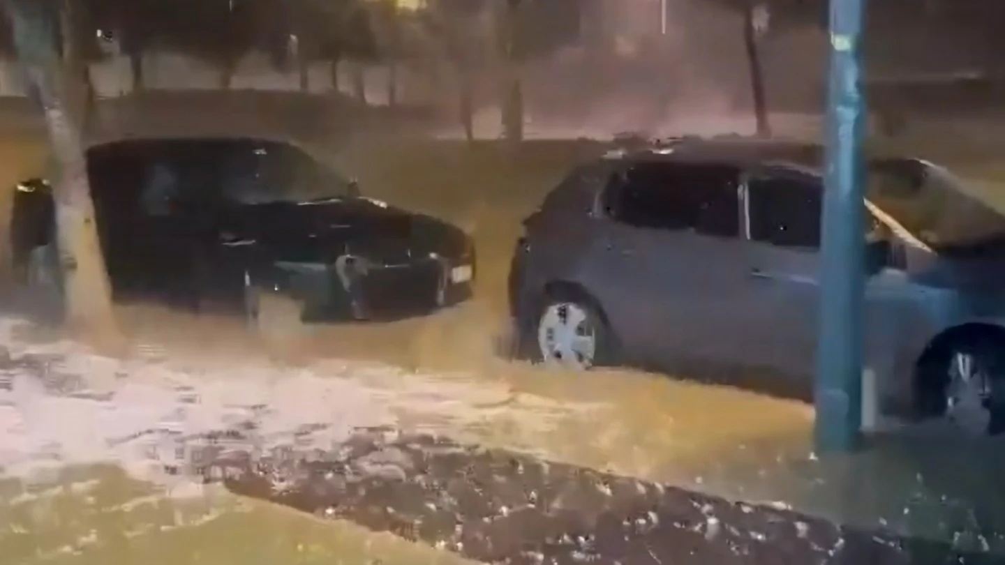 Granizada en El Ejido. Granizada en El Ejido.