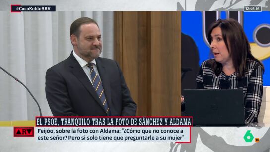 Beatriz Parera, sobre la foto entre S&aacute;nchez y Aldama: "No demuestra nada, pero hoy sabemos que Aldama ten&iacute;a los tel&eacute;fono de muchos ministros"