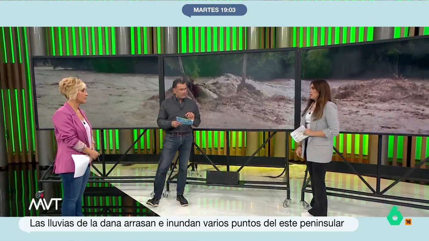 Joanna Ivars, sobre el impacto de la DANA: "Esto va a ser histórico" Joanna Ivars analiza en este vídeo las lluvias torrenciales provocadas por la DANA en la zona de la Comunitat Valenciana: "Esto ocurre porque hay tormentas muy severas que vienen con agua extra que la aporta el Mediterráneo tan cálido".