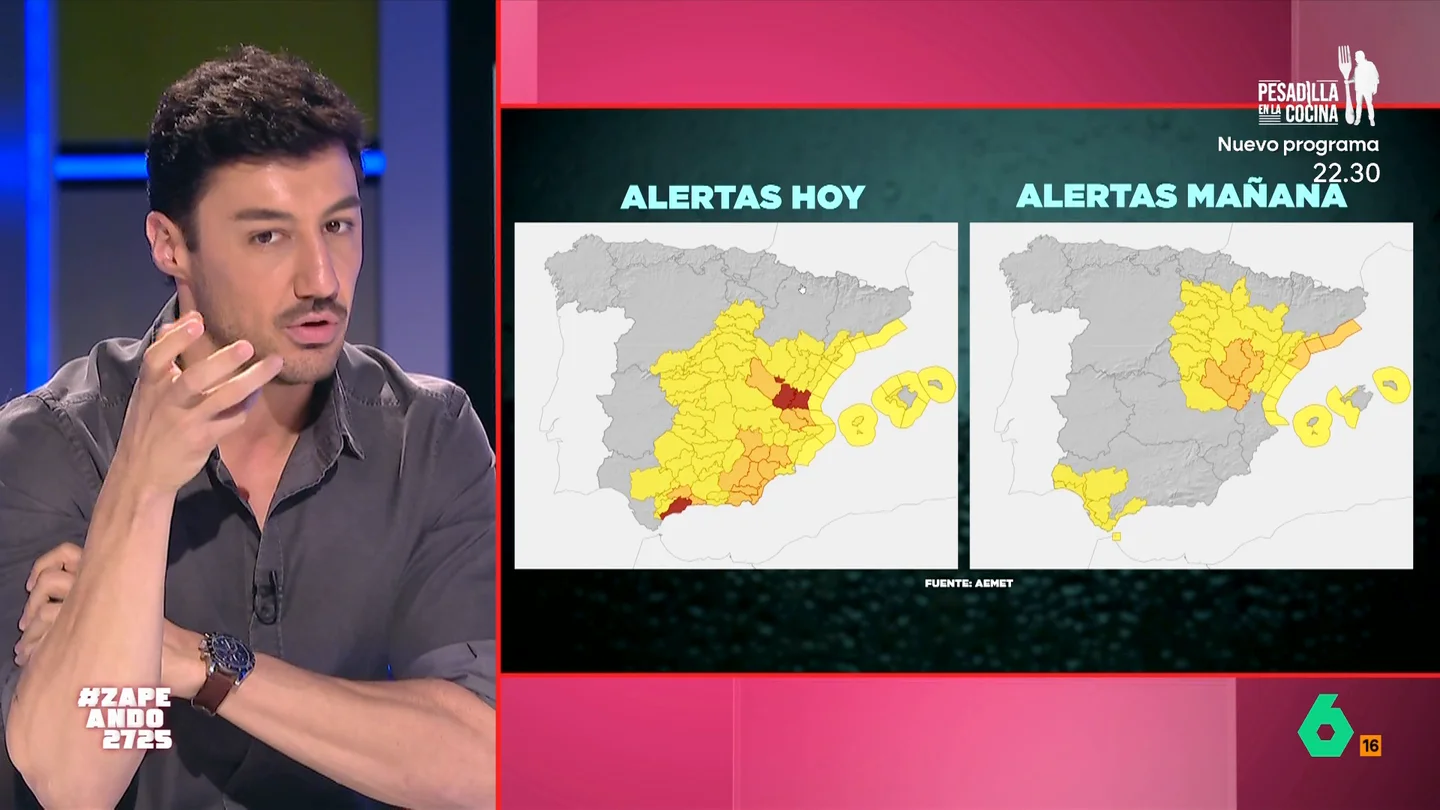 Francisco Cacho alerta sobre la DANA en España: "Es el fenómeno meteorológico más difícil de prever" Francisco Cacho alerta sobre la DANA en España: "Es el fenómeno meteorológico más difícil de prever"