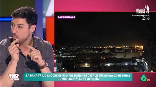 Francisco Cacho explica cómo puede entrar un rayo en una casa: "Por el pararrayos y baja por el tendido eléctrico del edificio" Francisco Cacho explica cómo puede entrar un rayo en una casa: "Por el pararrayos y baja por el tendido eléctrico del edificio"