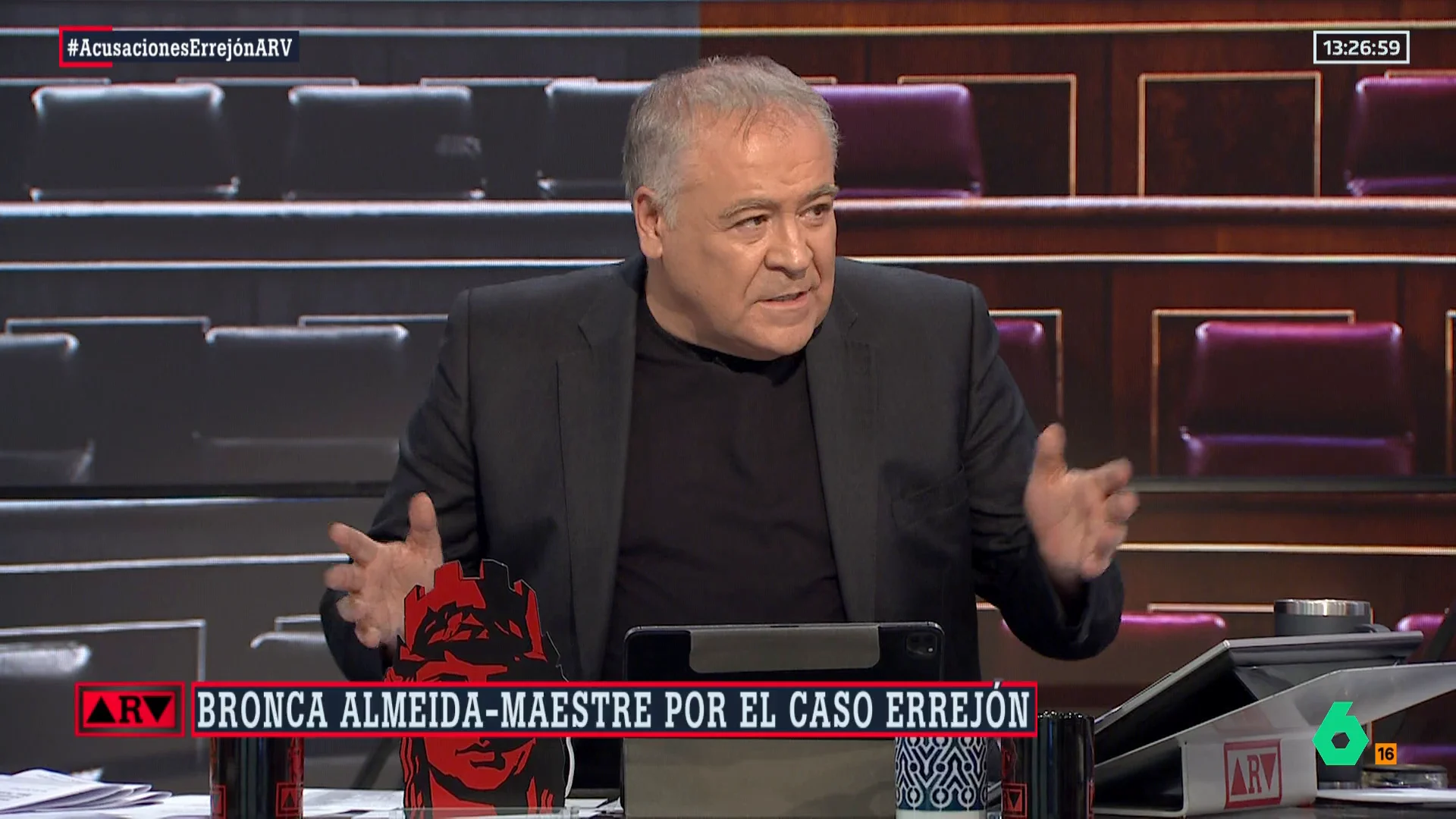 Ferreras, sobre Rita Maestre