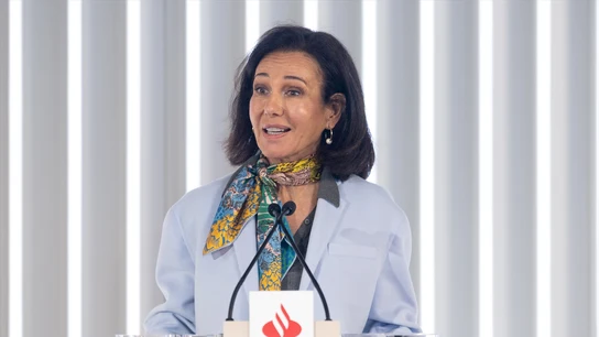 La presidenta del Banco Santander, Ana Botín. La presidenta del Banco Santander, Ana Botín.