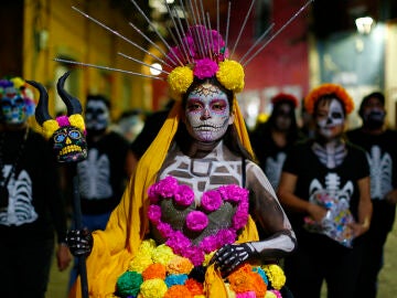 Desfile del Día de Muertos en México