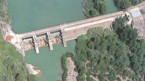 Imagen de archivo del embalse de Vallat. 