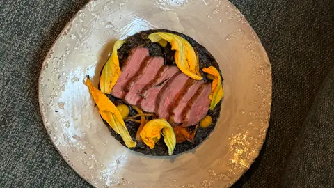 Plato especial por el Día de Muertos del restaurante La Única Plato especial por el Día de Muertos del restaurante La Única