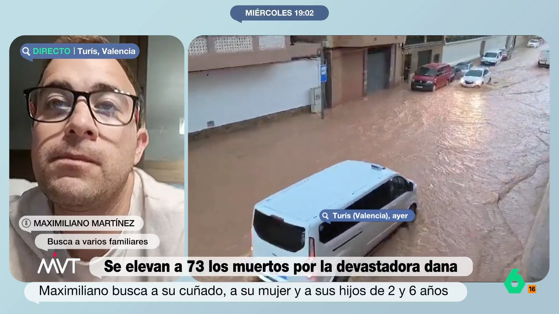 La familia vive en un chalet en Turís, una localidad de Valencia. Maximiliano indica que su cuñado pidió auxilio a su suegra vía telefónica y, por la noche, activaron la alarma de la casa. 