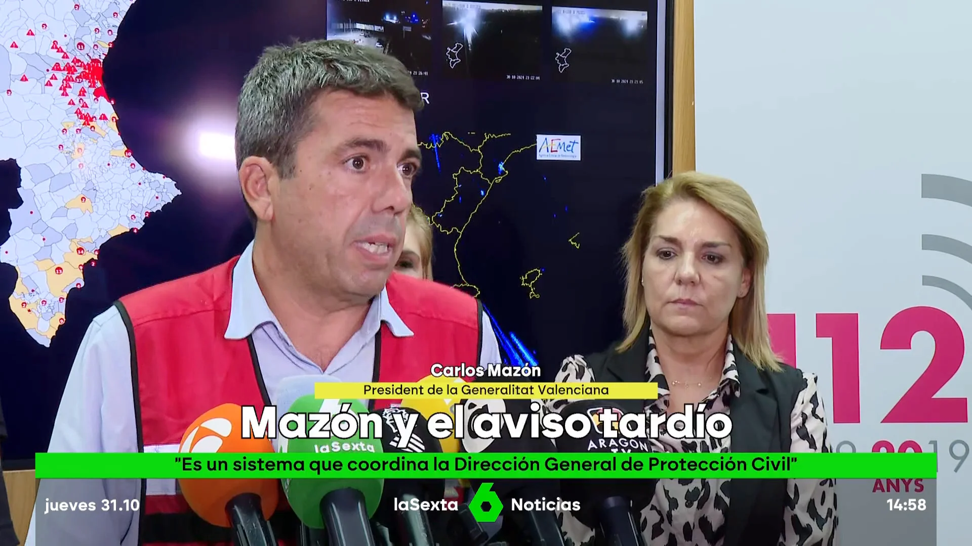 Cruce de acusaciones entre el Gobierno y la Generalitat Valenciana por las alertas