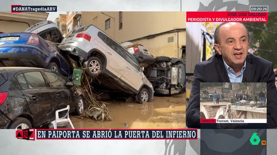 José Luis Gallego, tajante tras la DANA de Valencia: "Hemos invadido los dominios del agua" José Luis Gallego, tajante tras la DANA de Valencia: "Hemos invadido los dominios del agua"