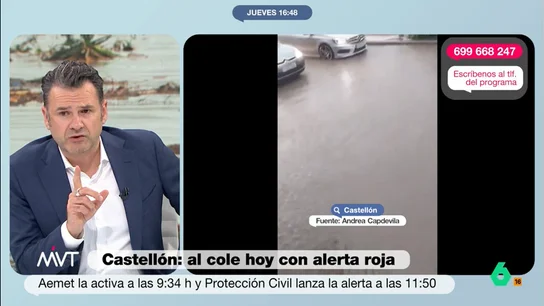 Iñaki: La Aemet nos advierte de la lluvia pero ¿quién nos advierte de la crecida de ríos? Iñaki: La Aemet nos advierte de la lluvia pero ¿quién nos advierte de la crecida de ríos?