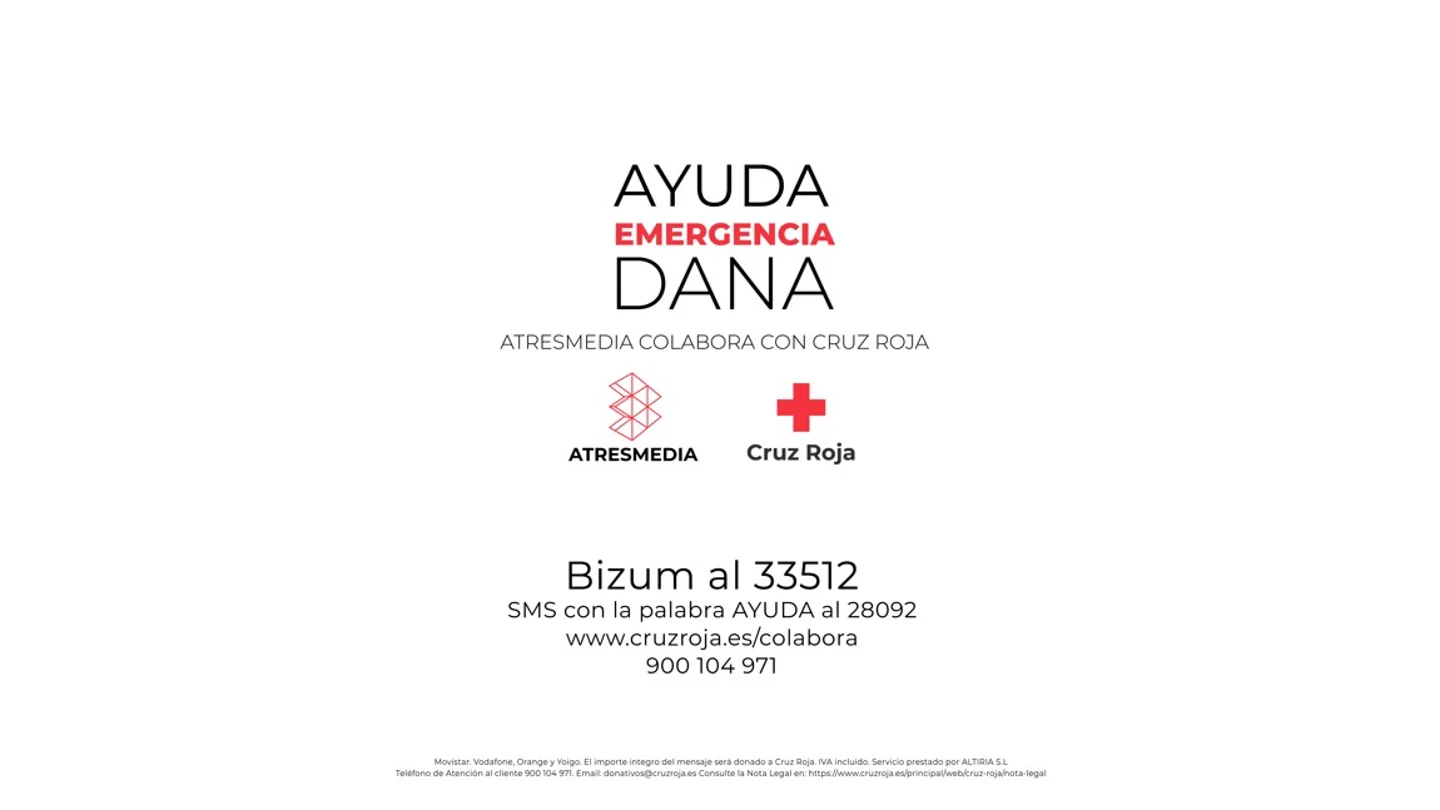 Atresmedia se vuelca con los afectados por la DANA en colaboración con Cruz Roja Atresmedia se vuelca con los afectados por la DANA en colaboración con Cruz Roja