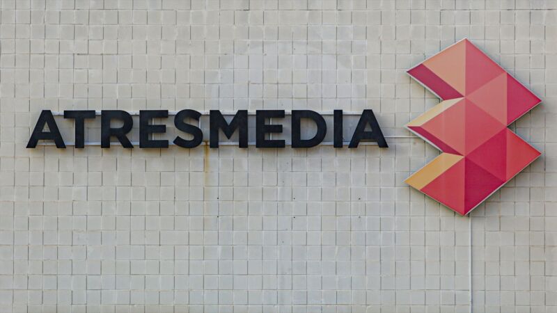 Letras y logo de Atresmedia.