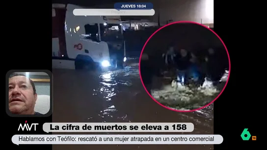 Teófilo, que rescató a una mujer embarazada atrapada en un centro comercial: "Hay profesionales, pero no había tiempo" Cedano no dudo en arriesgar su vida para ayudar a esa mujer. Como cuenta a Más Vale Tarde, no es la primera vez que se enfrenta a una catástrofe ya que, en 2016, vivió el terremoto de Ecuador.