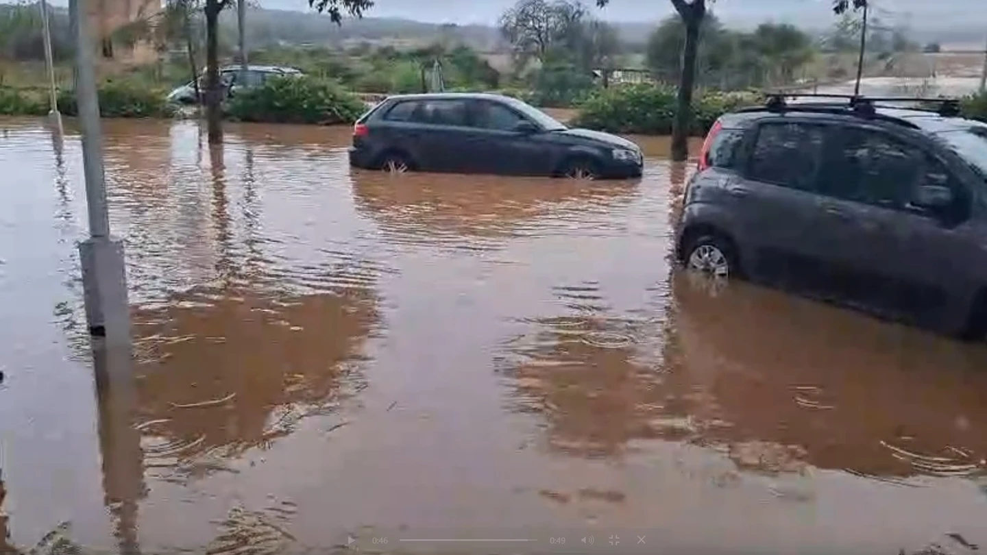 Inundaciones en Son Ferrer (Calvià, Mallorca) provocadas por la DANA. Inundaciones en Son Ferrer (Calvià, Mallorca) provocadas por la DANA.