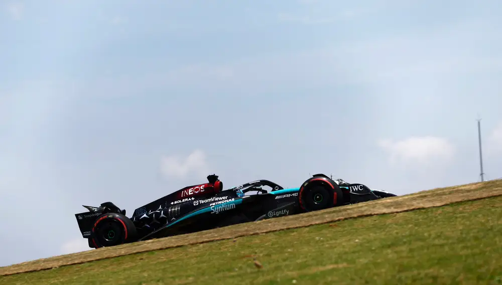 Con Hamilton fuera en SQ2, Russell fue el mejor representante Con Hamilton fuera en SQ2, Russell fue el mejor representante