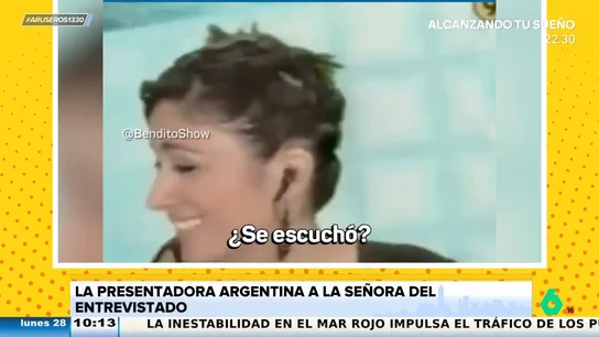 El 'zasca' de una presentadora argentina a la mujer del entrevistado: "Flor de desgraciada, ¡no te iba a tocar al marido!" El 'zasca' de una presentadora argentina a la mujer del entrevistado: "Flor de desgraciada, ¡no te iba a tocar al marido!"