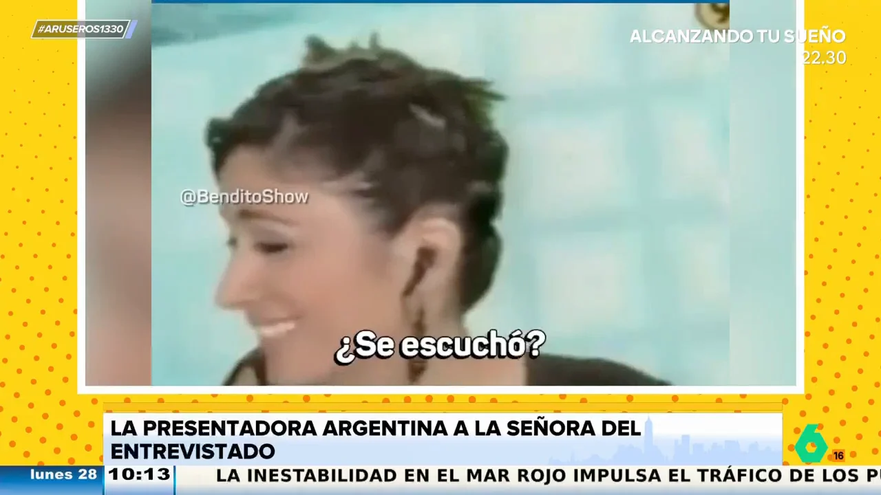 El 'zasca' de una presentadora argentina a la mujer del entrevistado: "Flor de desgraciada, ¡no te iba a tocar al marido!"