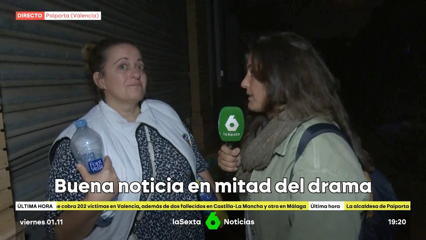 Buena noticia en Paiporta, epicentro de la tragedia: Ana María Chaler encuentra vivo a su hermano entre las ruinas de su casa Buena noticia en Paiporta, epicentro de la tragedia: Ana María Chaler encuentra vivo a su hermano entre las ruinas de su casa