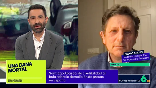 Pedro Arcos, desmonta los bulos de la DANA: "Tenemos varios problemas porque nos cuesta poner los desastres en contexto" "Cuando ocurre un desastre, normalmente, el foco suele estar casi exclusivamente en la gestión de la respuesta a esa emergencia", argumenta pero, como indica, es más relevante lo que se hace antes y después.