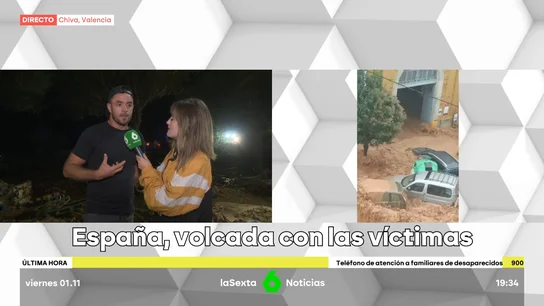 El estremecedor relato de Juan, un camionero que rescató a dos personas de la riada El estremecedor relato de Juan, un camionero que rescató a dos personas de la riada
