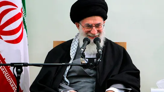 Imagen de archivo del líder supremo iraní, ayatolá Ali Jamenei. Imagen de archivo del líder supremo iraní, ayatolá Ali Jamenei.
