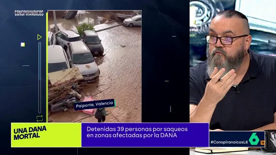 CONSPIRANOICOS El filósofo David Pastor, sobre los saqueos: "Aquí se inhibe la sensación de vergüenza; es culpa de sociedades individuales" CONSPIRANOICOS El filósofo David Pastor, sobre los saqueos: "Aquí se inhibe la sensación de vergüenza; es culpa de sociedades individuales"