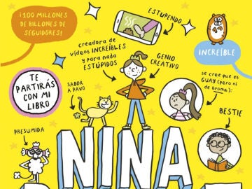 Detalle de la cubierta de 'Nina Peanut es lo más'