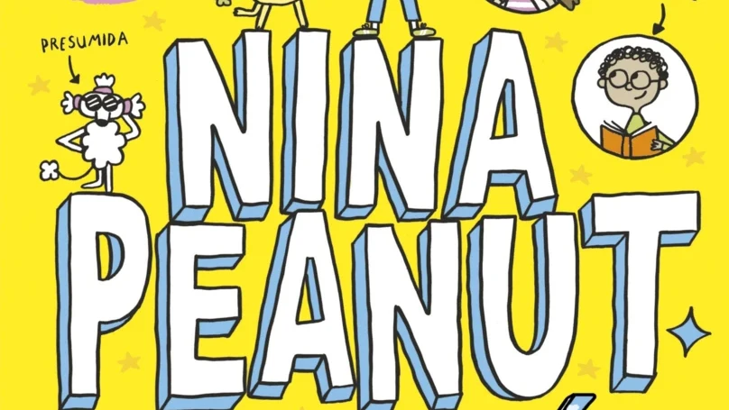 Detalle de la cubierta de 'Nina Peanut es lo más'