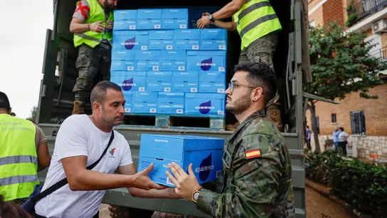 El Ejército, en Paiporta El Ejército, en Paiporta