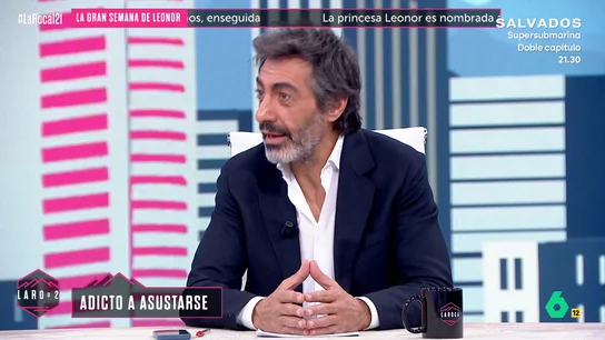 LA ROCA La contundente opinión de Juan del Val sobre la gente que dan sustos en Halloween: "Son idiotas" LA ROCA La contundente opinión de Juan del Val sobre la gente que dan sustos en Halloween: "Son idiotas"
